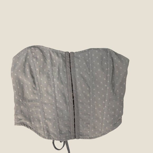 NWT Two Corset Tops Bundle Fashion Nova and Kendall & Kylie Tie Backs Size S - Picture 2 of 16